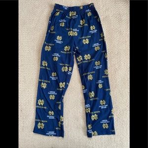 Pajamas | Boys Notre Dame Pajama Pants 